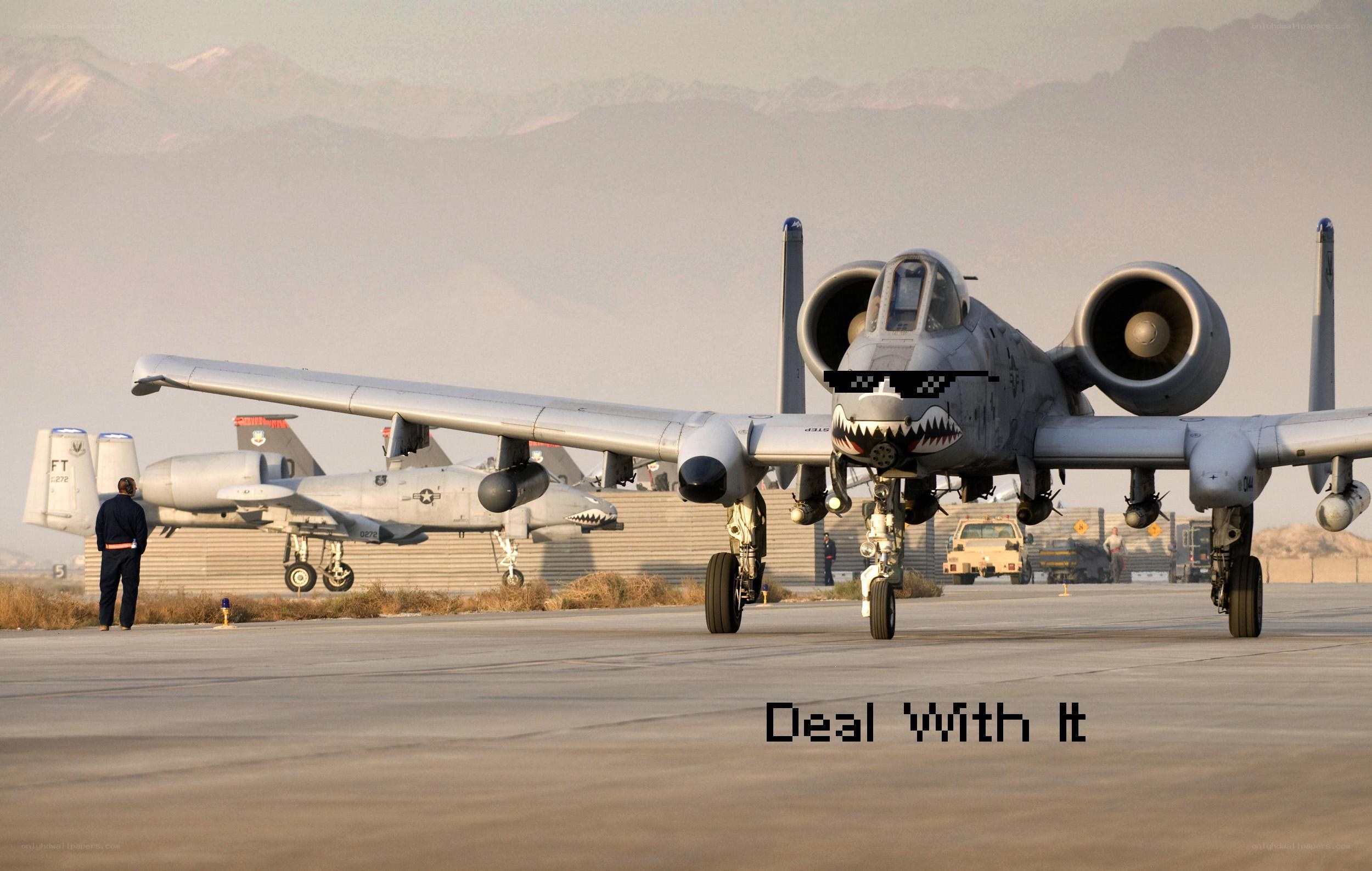 A-10 Thunderbolt II on tarmac