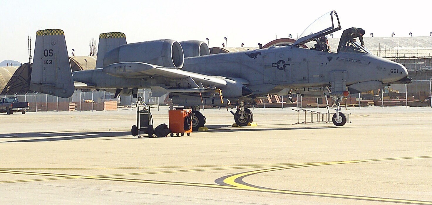 A-10 Thunderbolt II on tarmac
