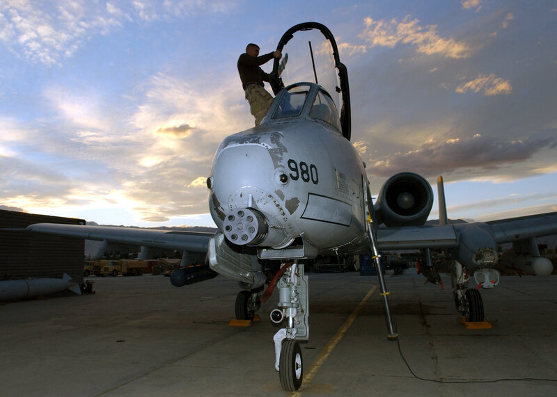 A-10 Thunderbolt II on tarmac