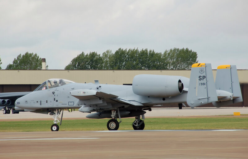 A-10 Thunderbolt II on the tarmac