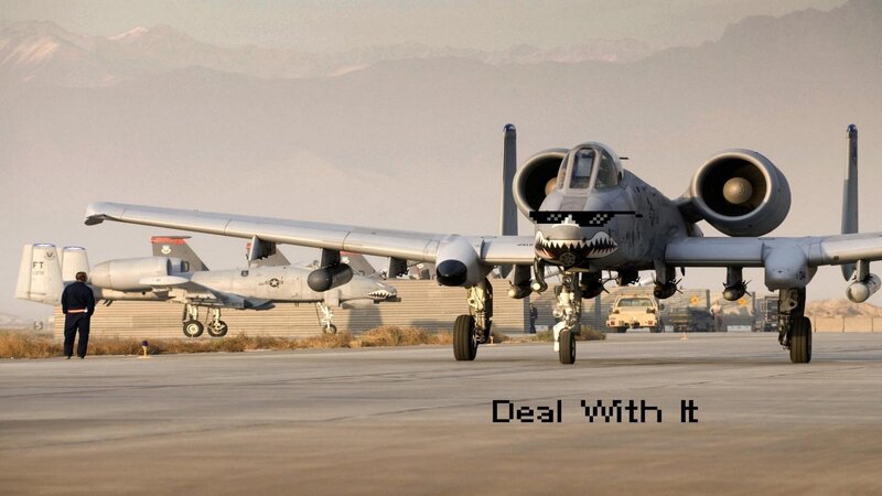A-10 Thunderbolt II on the tarmac
