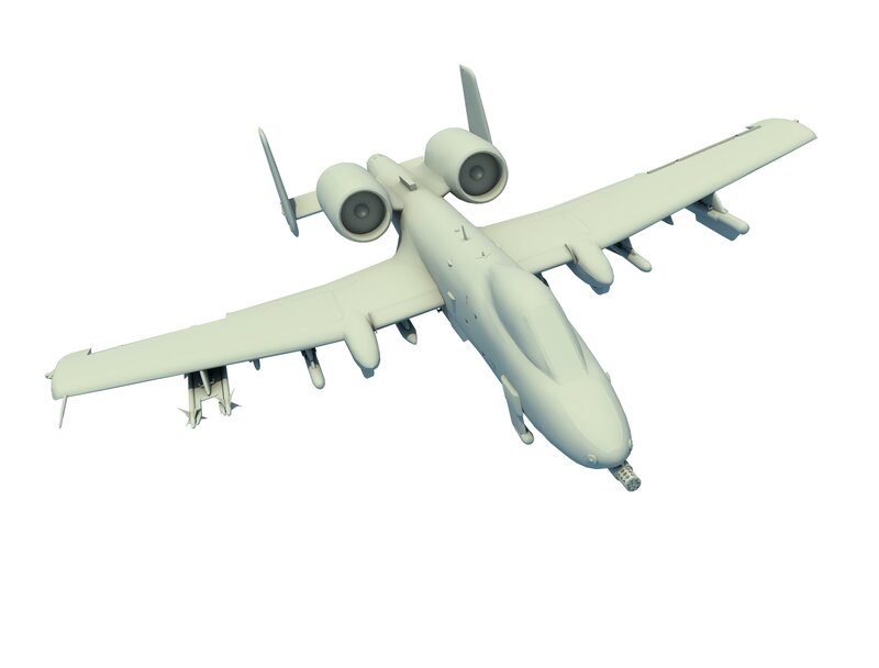 A-10 Thunderbolt II — White