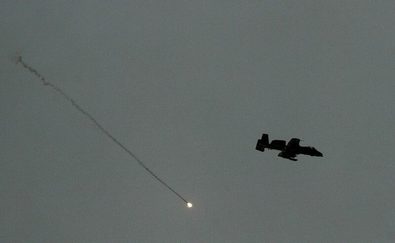 A-10 Warthog in flight