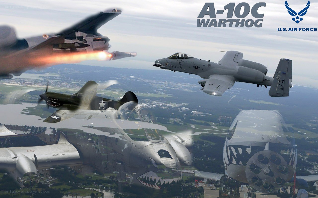 A-10C Warthog in flight