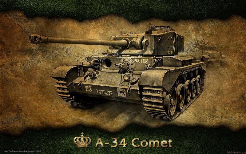 A-34 Comet tank