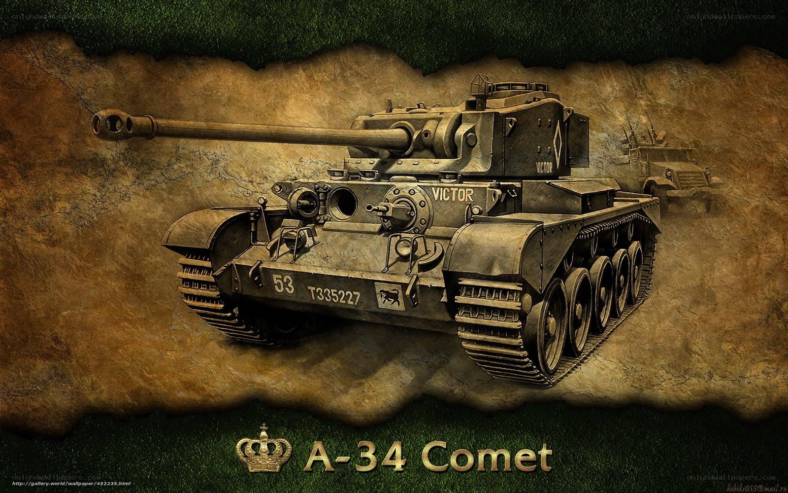 A-34 Comet tank