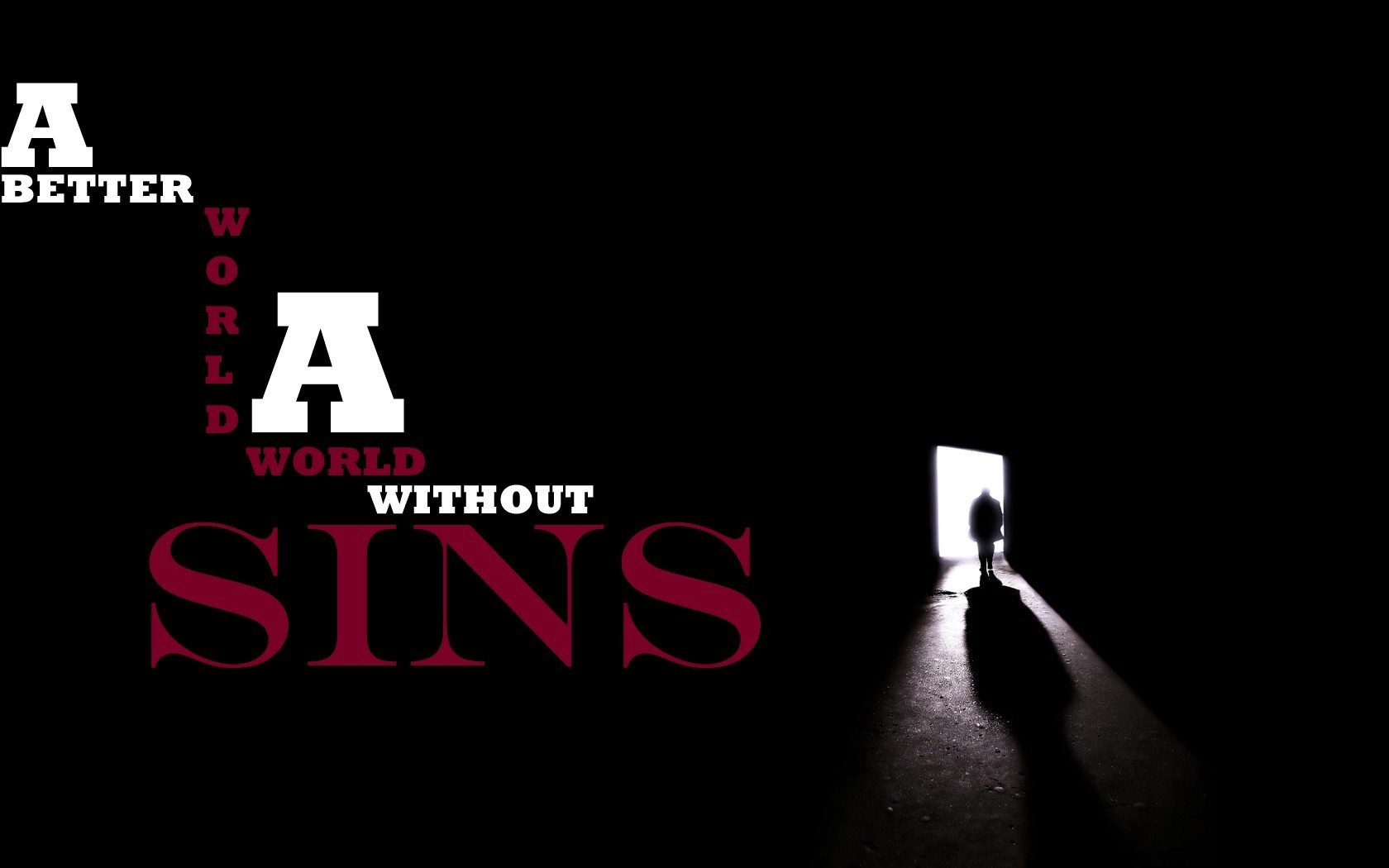 a better world without sins