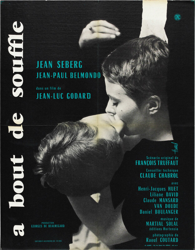 a bout de souffle movie poster