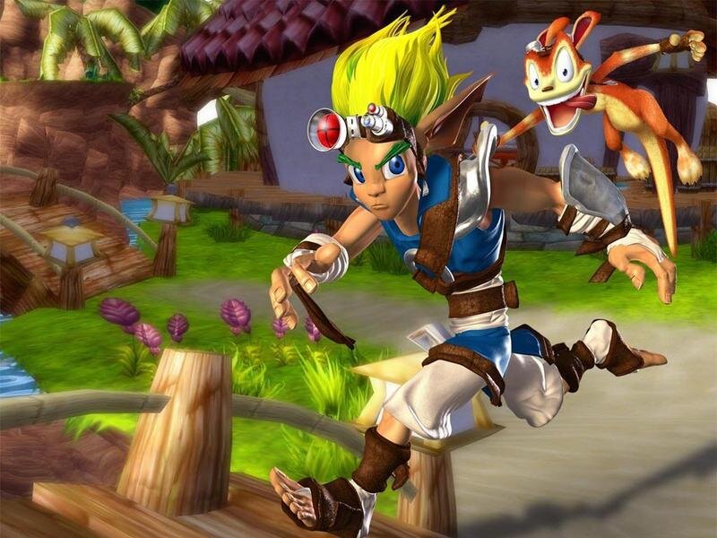 A boy and a squirrel in action