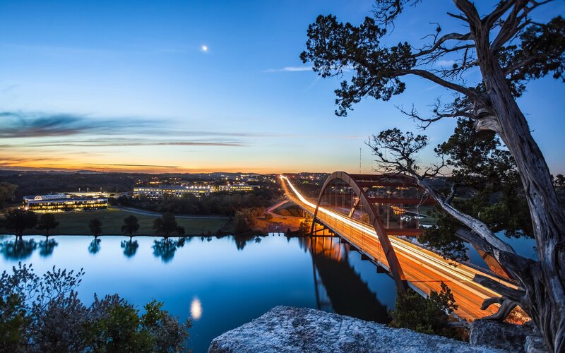 A Bridge at Dusk