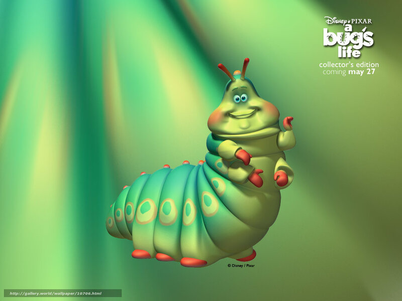 A Bug's Life caterpillar