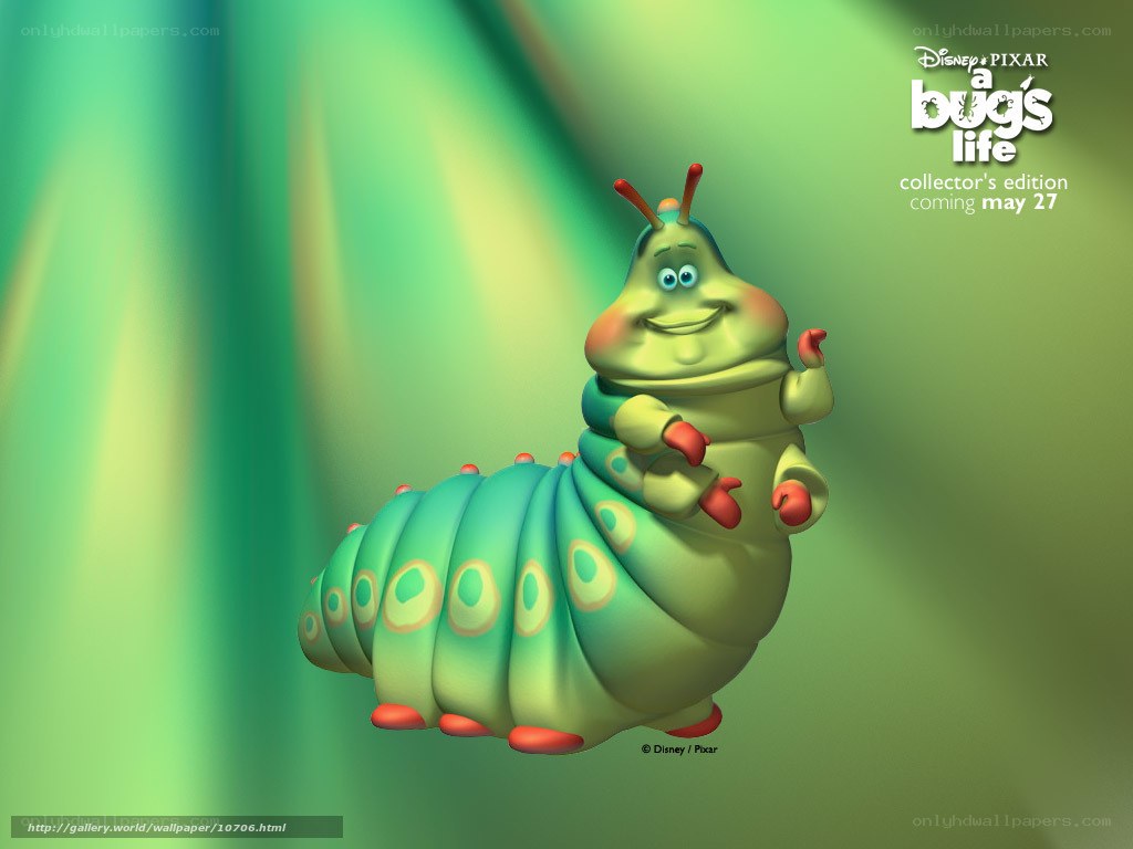 A Bug's Life caterpillar