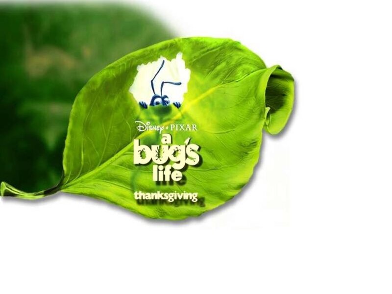A Bug's Life Movie Poster — Green