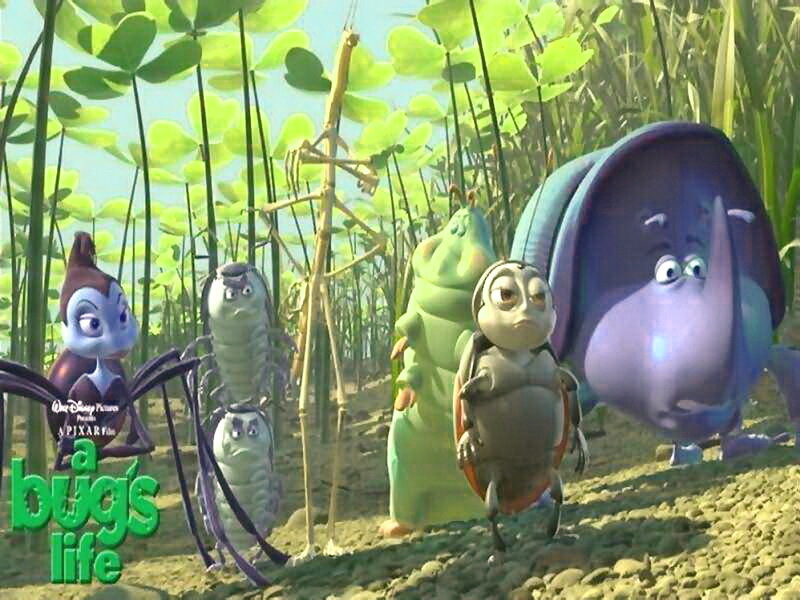 A Bug's Life movie scene