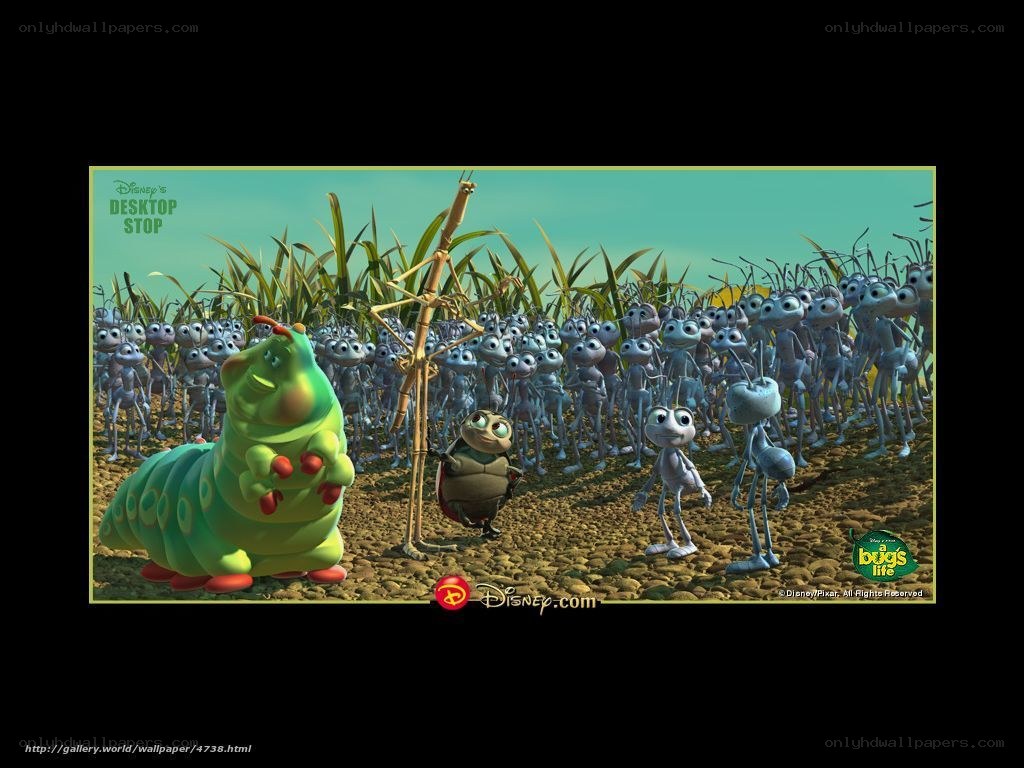 A Bug's Life movie scene