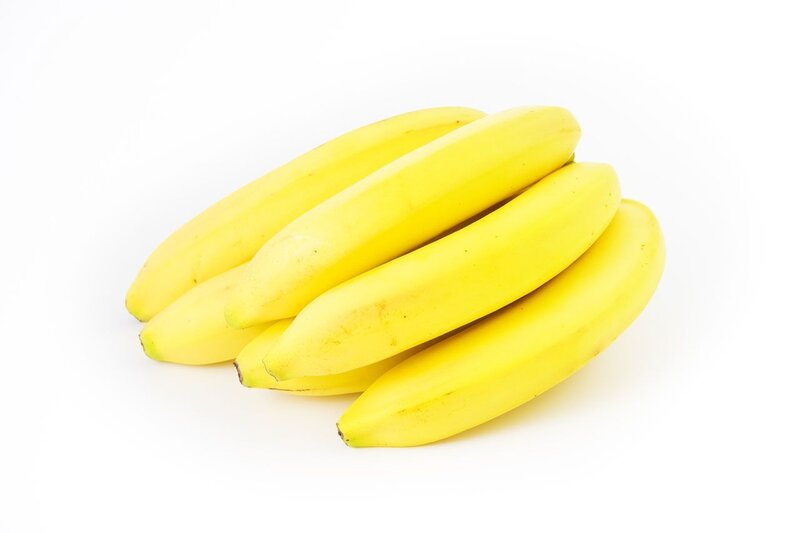 a bunch of ripe bananas