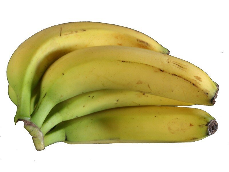 a bunch of ripe bananas