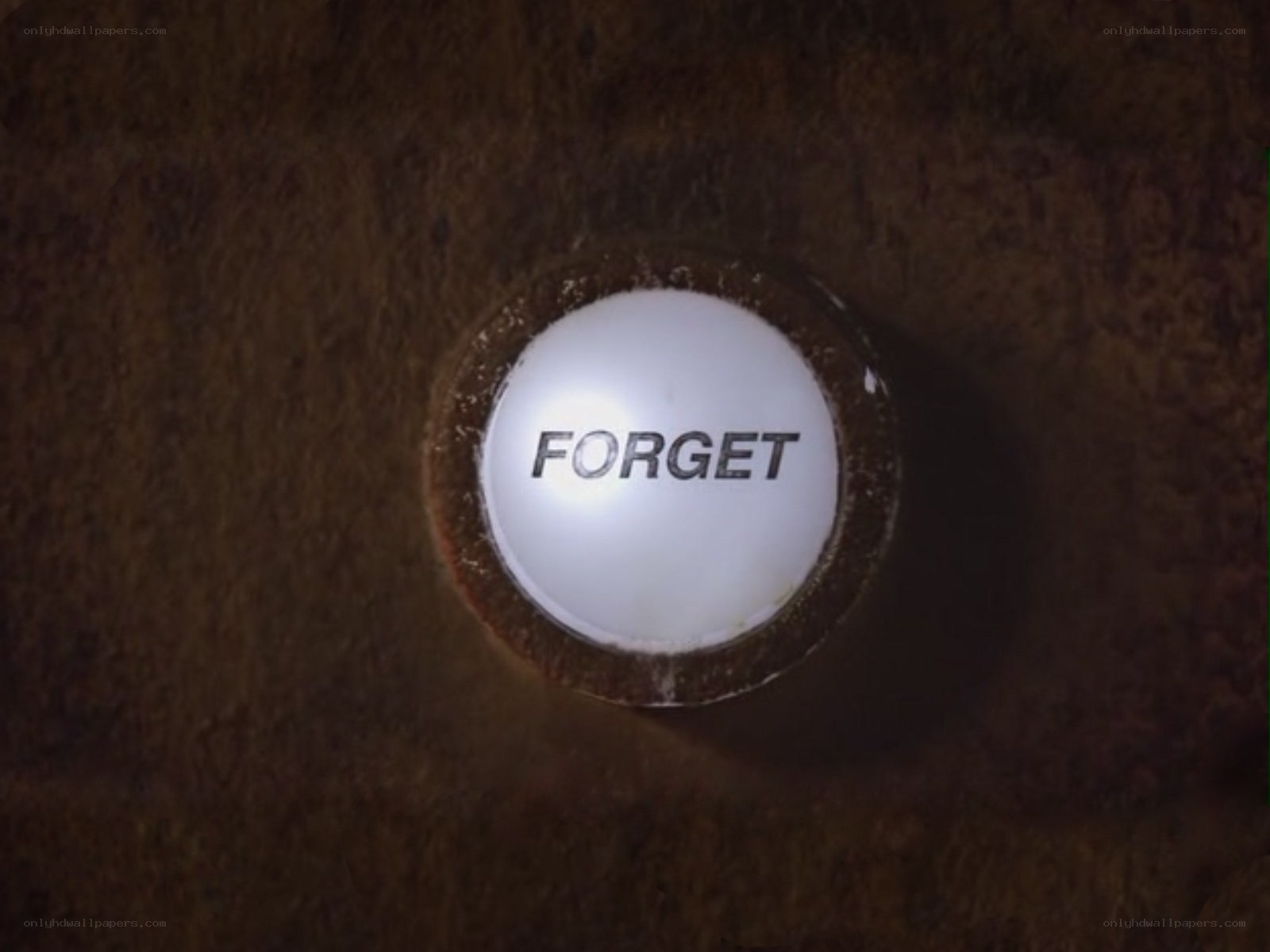 a button that says forget