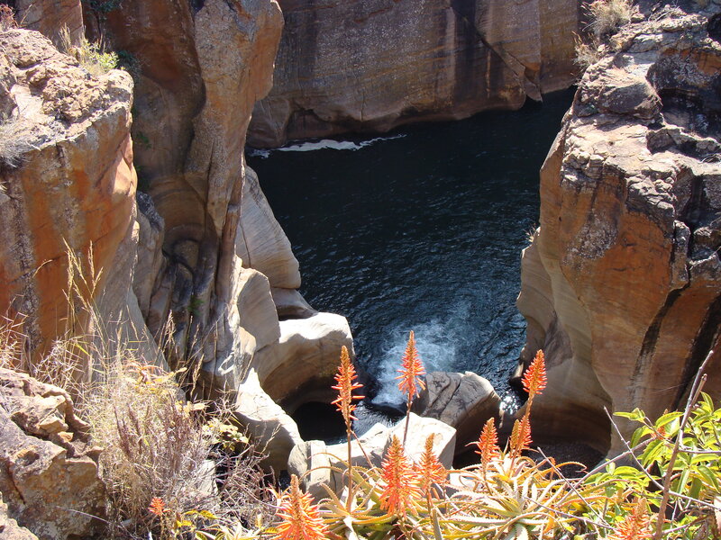 A Canyon with a River