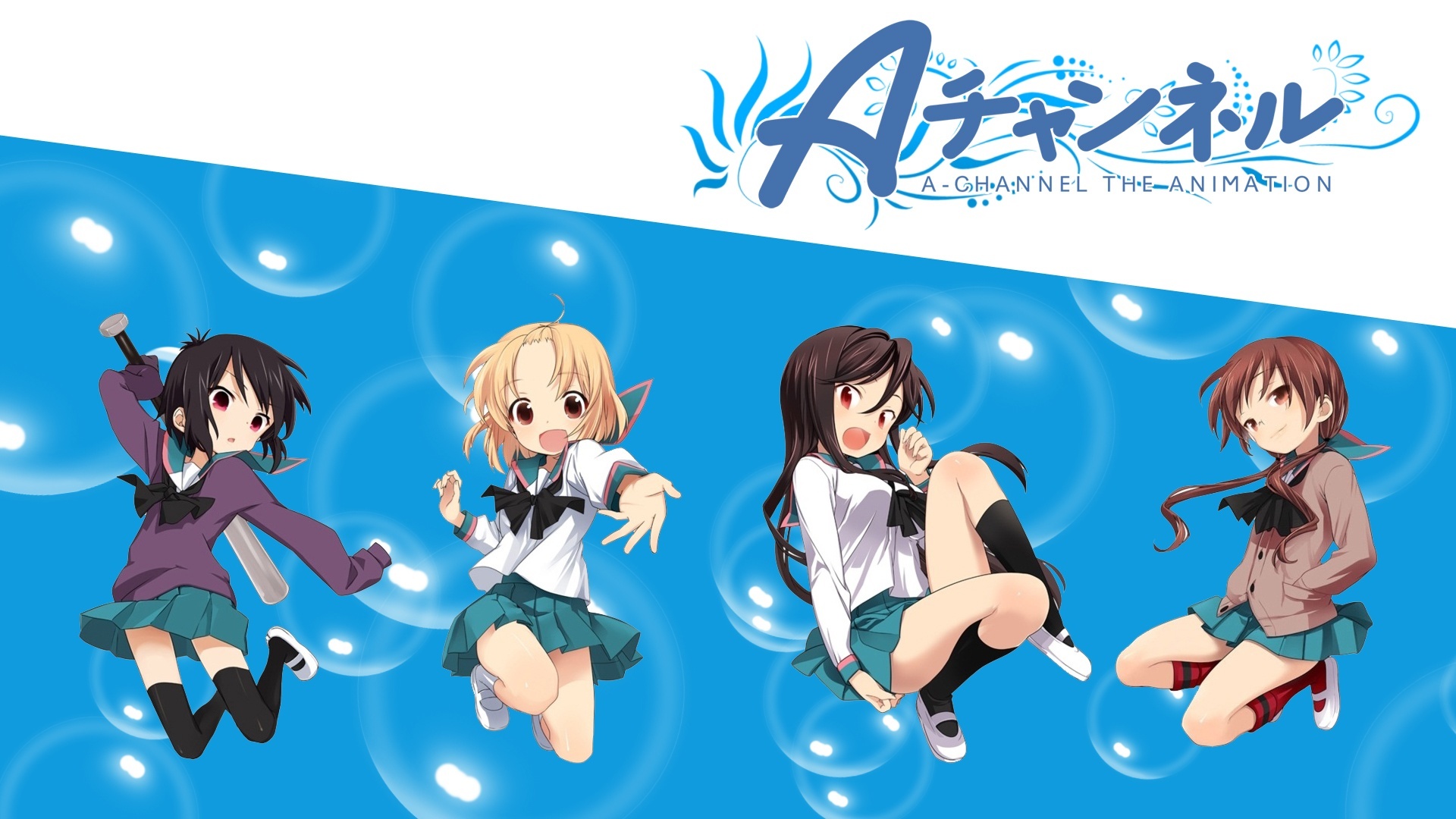 A-Channel anime characters