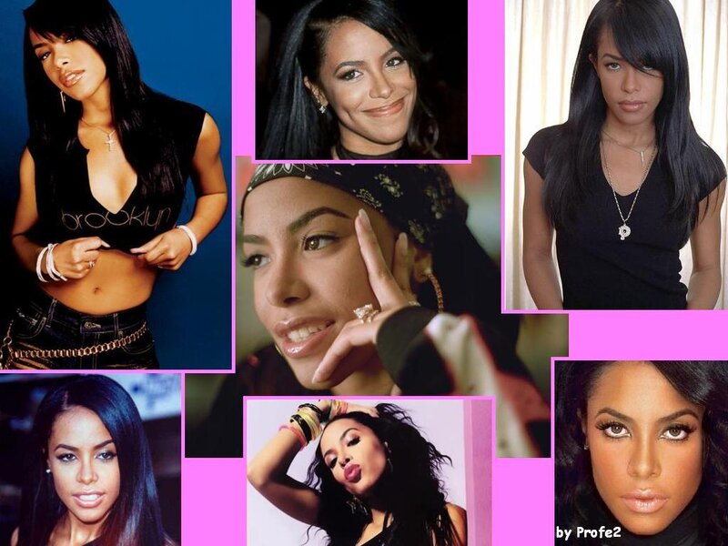 A collage of a woman's photos