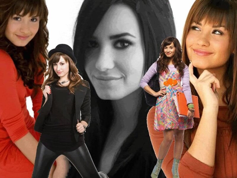 A Collage of a Woman