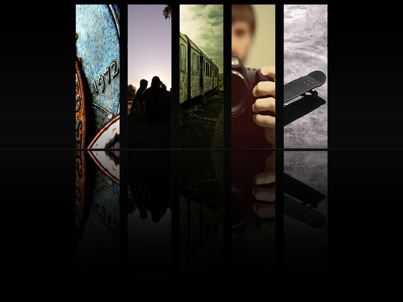 A collage of six distinct images