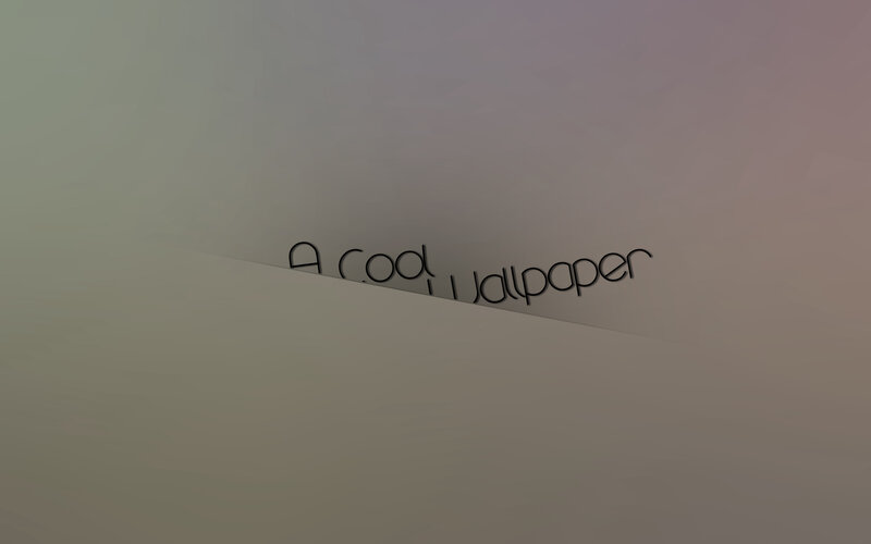 A cool wallpaper design