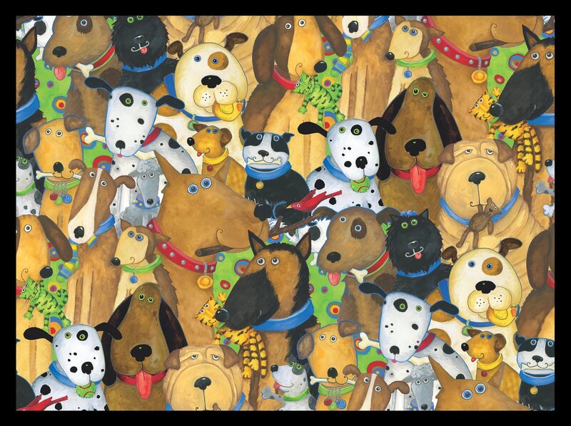 A Crowd of Dogs