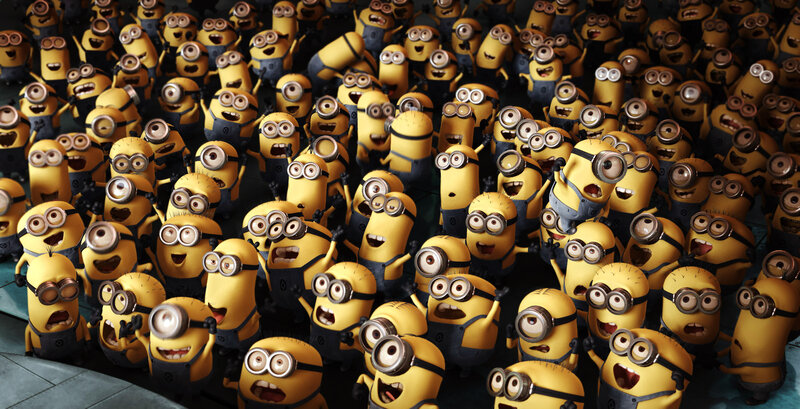 A Crowd of Minions — Yellow