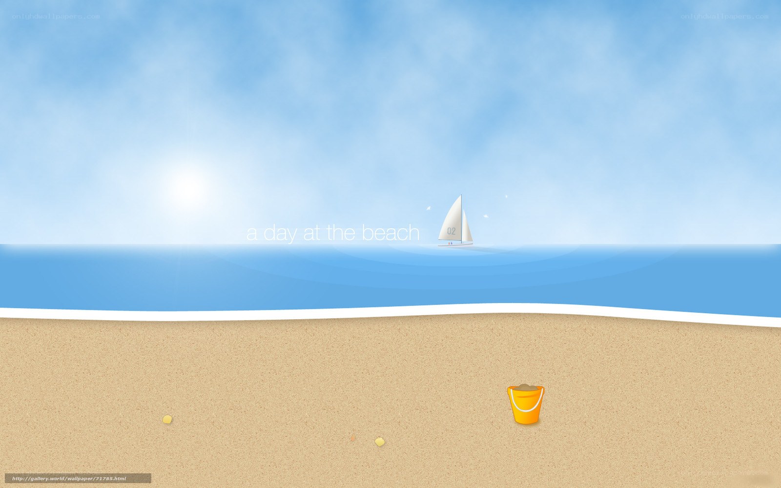 a day at the beach
