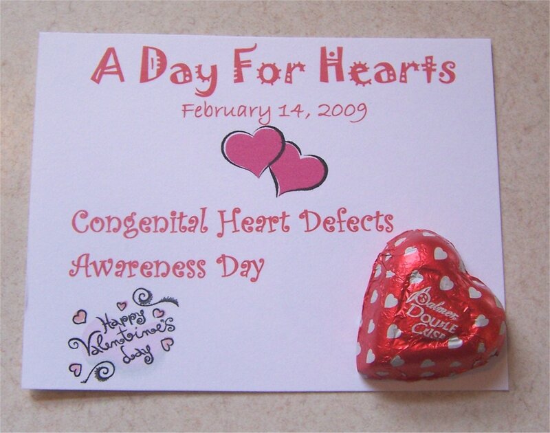 A Day for Hearts card