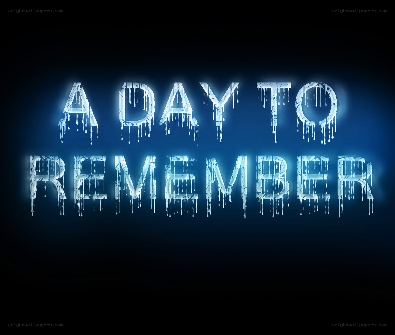 A Day to Remember text