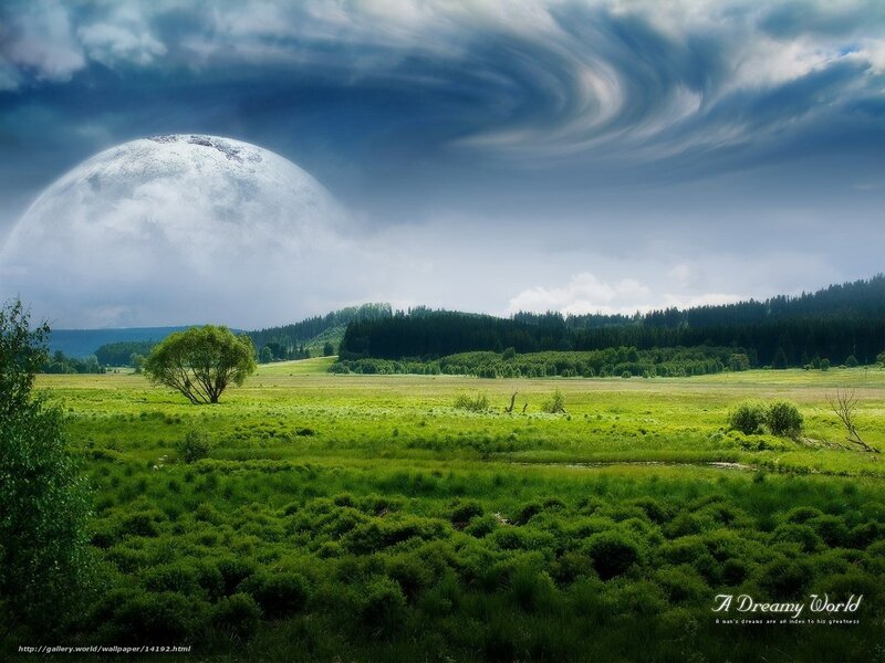 A Dreamy World Landscape
