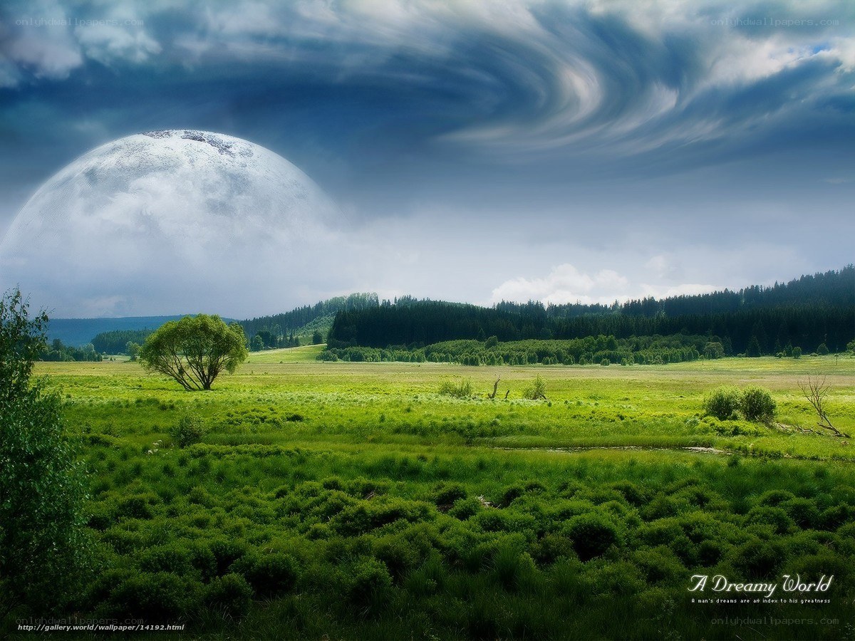 A Dreamy World Landscape