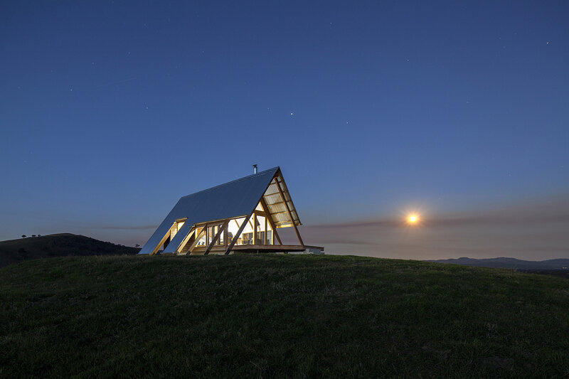 A-frame Cabin on Hill