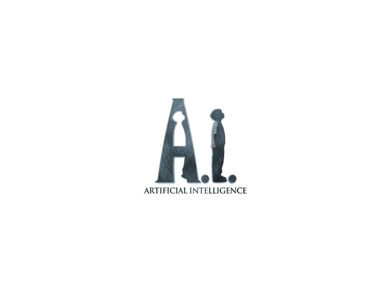A.I. Logo with Silhouettes