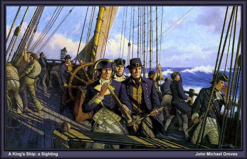 A King's Ship: a Sighting