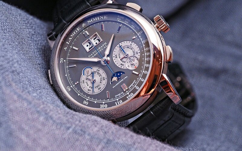 A. Lange & Söhne Watch — Black