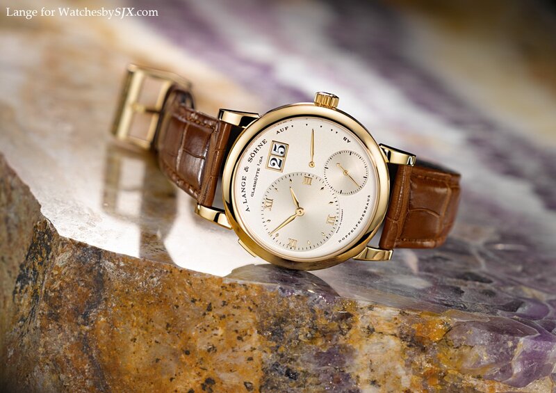 A. Lange & Söhne watch on stone