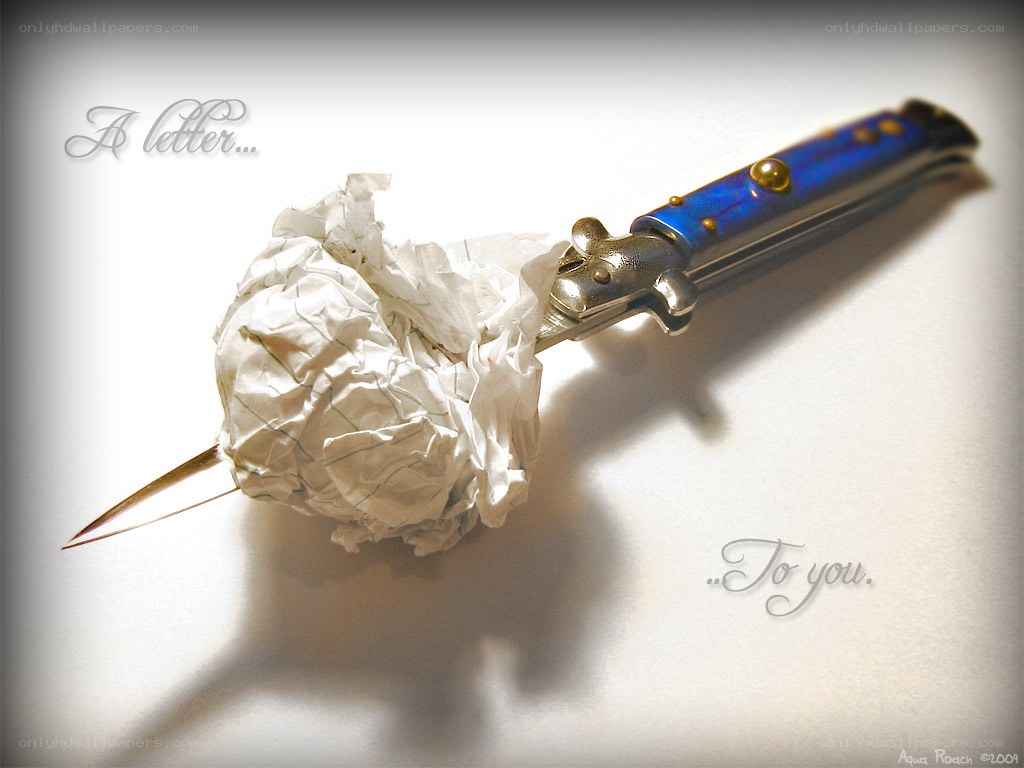 A letter to you