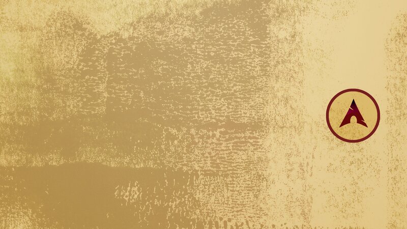 A Logo on a Textured Background