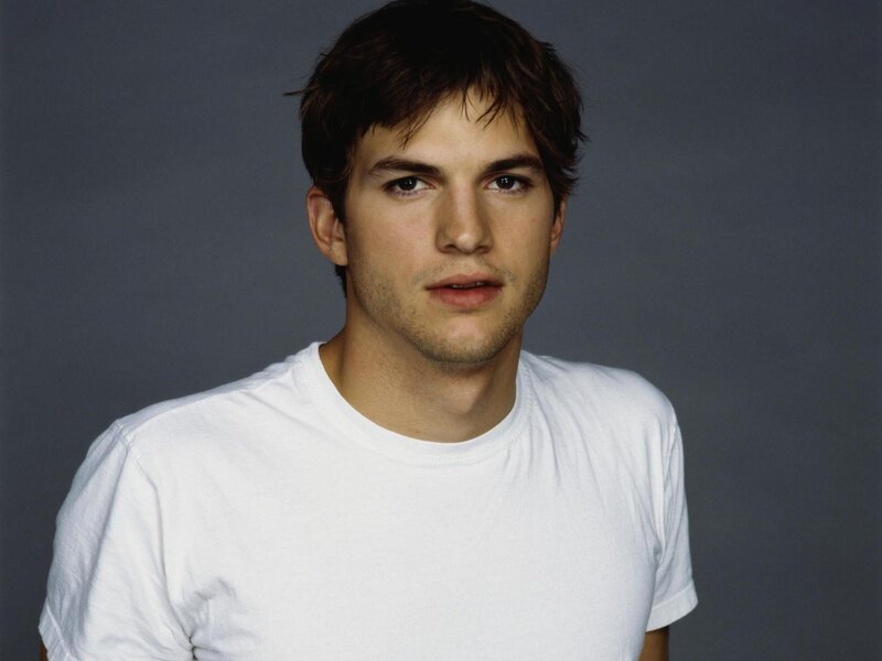 A man in a white t-shirt