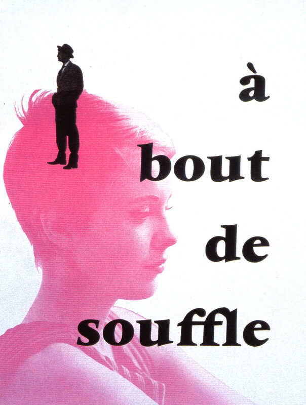 a man on a woman's head