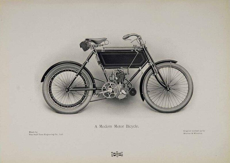 A Modern Motor Bicycle
