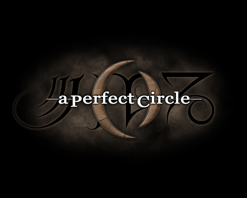 A Perfect Circle Logo — Black, Dark