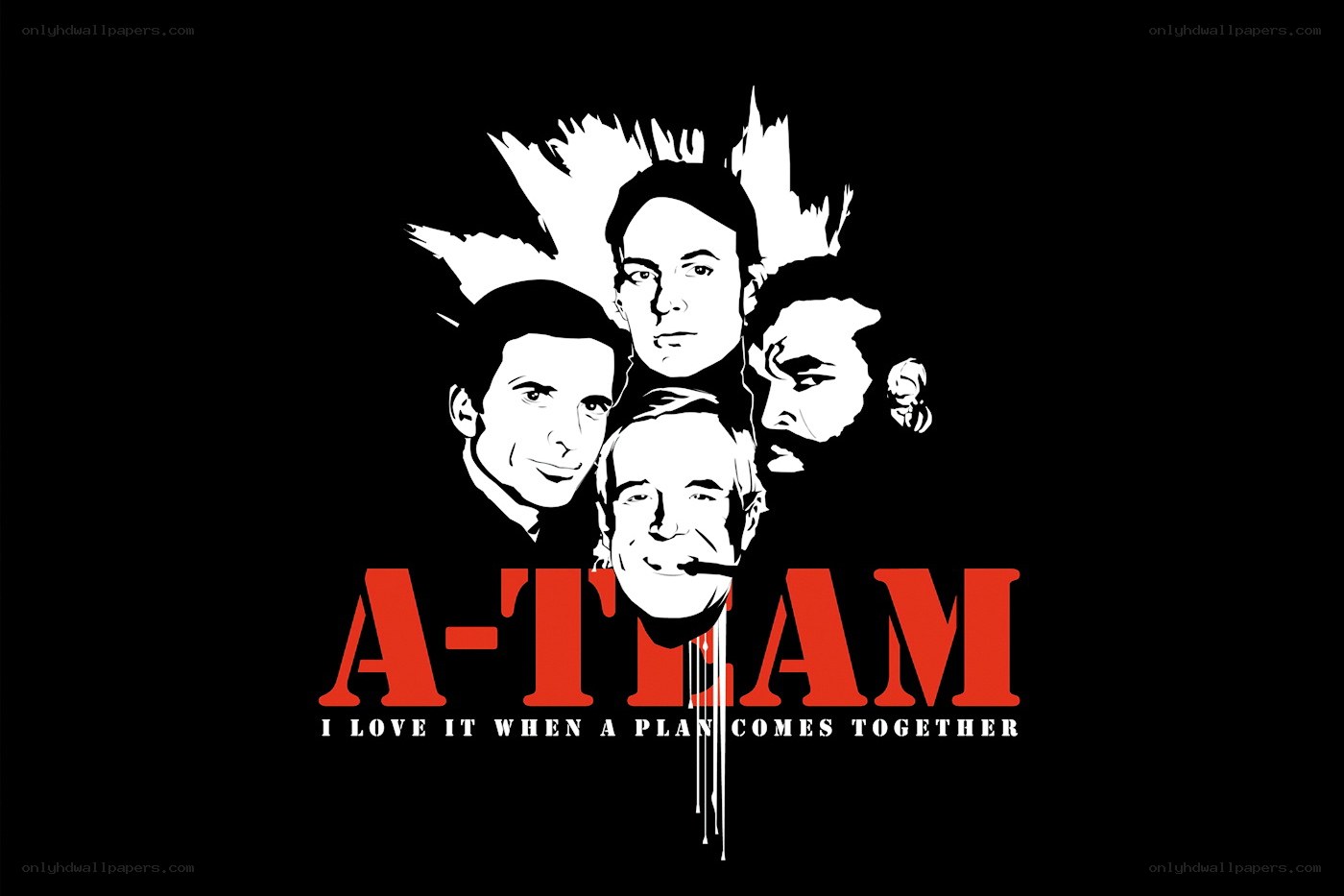 A-Team logo art