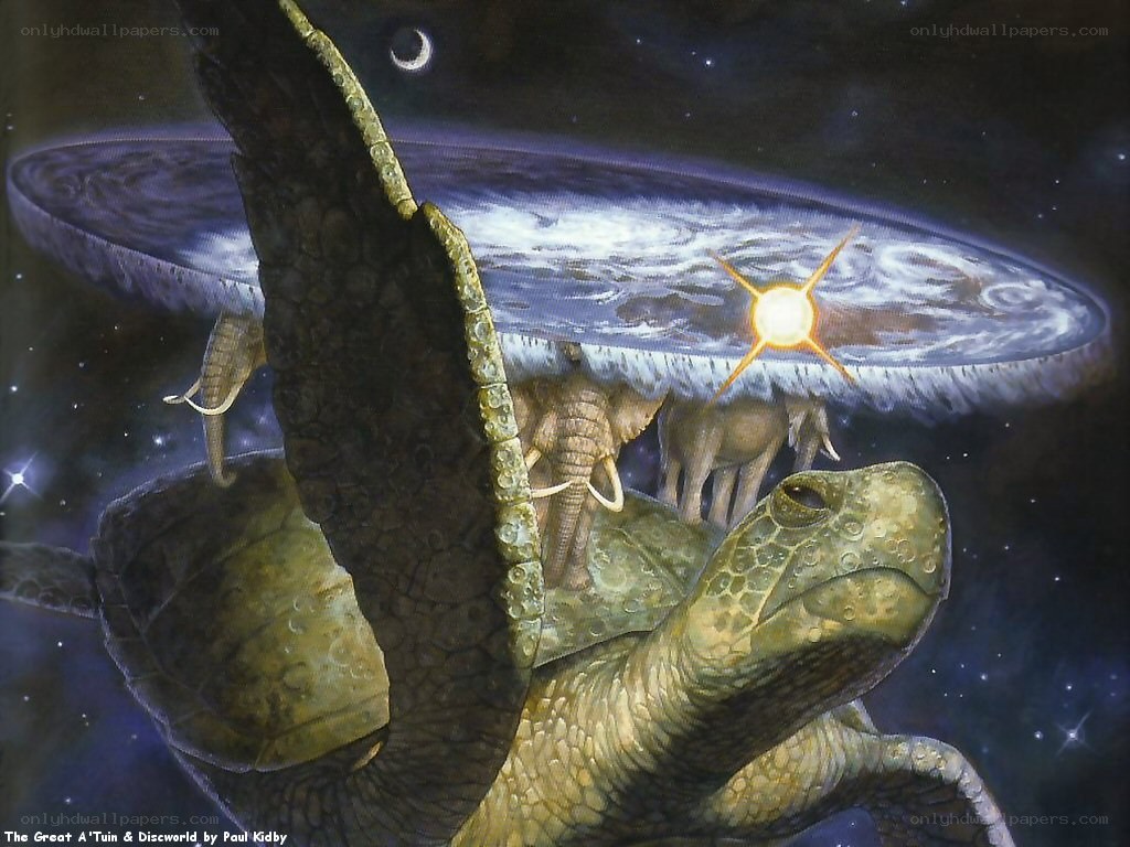 A'Tuin and the Discworld