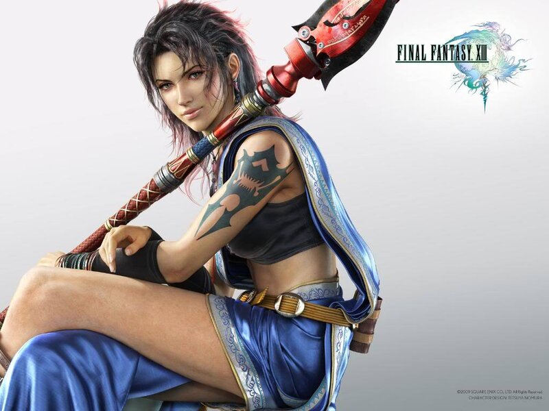 A warrior woman from Final Fantasy XIII
