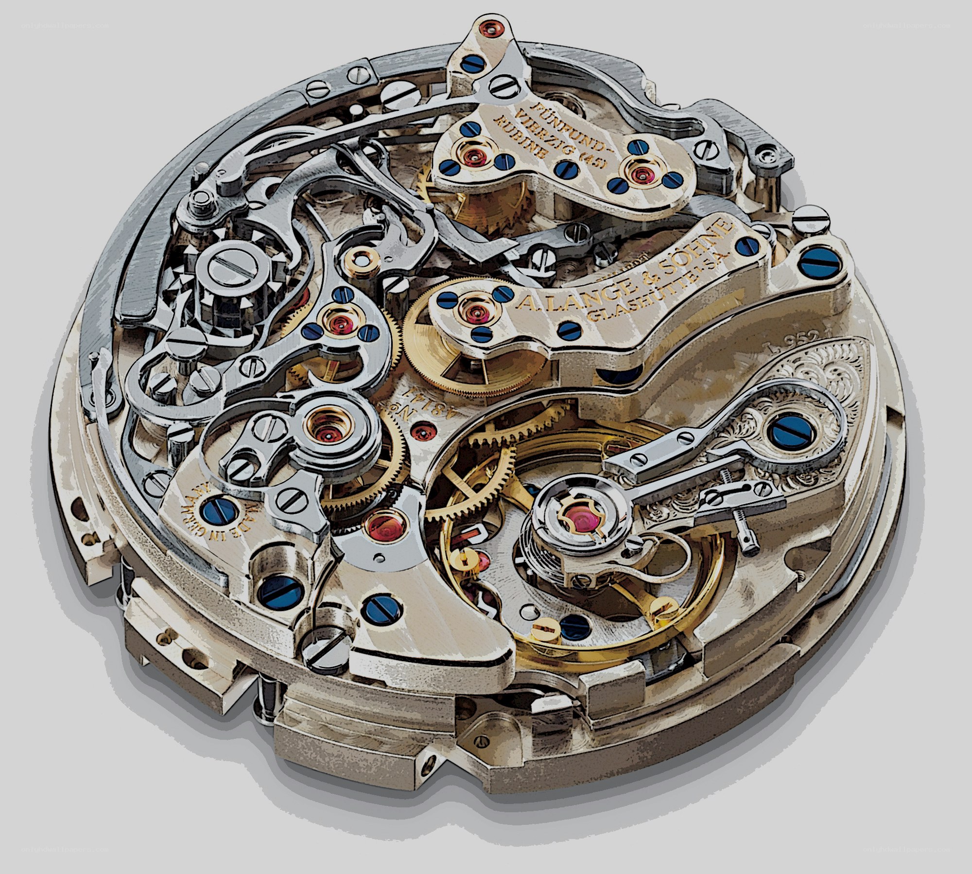 A watch movement mechanism